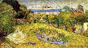 Vincent Van Gogh Der Garten Daubignys France oil painting artist